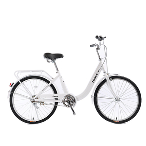 Vélos de ville à cadre en acier pour femmes de 24 et 26 pouces avec engrenage à vitesse unique pour le cyclisme pour femmes - Product Image 4