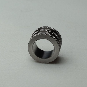 High Precision CNC Machined Aluminum Knurled <b>Spacer</b> Bushing with for Machining and Milling for Custom Assembly Parts - Product Image 4