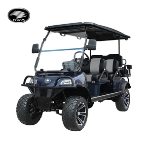 6 Seat Custom Sightseeing Club <b>Trolley</b> for Sale Mini Car HDK 48V Golf Cart - Product Image 1