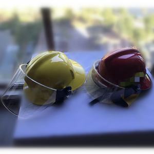 خوذة إطفاء من النوع LVIN Firedex مع واقي 6 بوصات خوذة طويلة لمكافحة الحرائق لرجال الإطفاء - Product Image 3