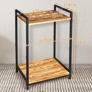 Dapat disesuaikan Modern biliar logam rak penyimpanan tongkat bilyar desain ramah lingkungan untuk menampilkan peralatan biliar - Product Image 2
