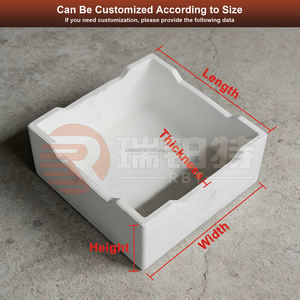 Toz kalsinasyon için refrakter seramik fırın Sagger - Product Image 3