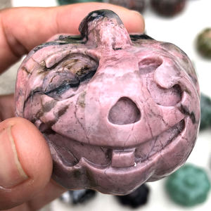 คริสตัลพลอยหลากสีธรรมชาติแกะสลักด้วย<span class=keywords><strong>มือ</strong></span>ขนาด5ซม. สำหรับตกแต่งฮาโลวีน - Product Image 5