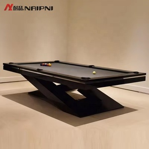Naipni 2025 Table de <span class=keywords><strong>billard</strong></span> professionnelle haut de gamme de luxe moderne 8ft 9ft avec poches en caoutchouc, construction en bois massif et ardoise bleue - Product Image 2