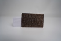 Élégante carte de visite intelligente NFC en bois de qualité supérieure pour la liaison sans fil Google Music