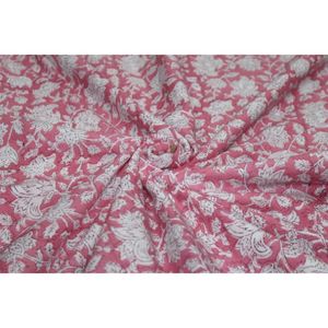 Proveedores de Telas Éticas Hechas a Mano, Tela 100% Algodón Estampada a Mano, Tela Suave Natural Estampada a Mano por Metro - Product Image 6