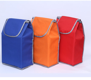 Carrito Plegable para Subir Escaleras D5672 con Bolsa de Compras Extra Grande, Carrito Utilitario para Lavandería, Carrito de Compras - Product Image 4