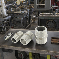 Écrous tubulaires allongés en acier inoxydable M3 M4 M5 M6 M8, usinés CNC, avec filetage interne, manchon de couplage cylindrique