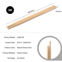 Shuyi Custom Drumsticks für Musik instrumente 5A 5B 2B 7A Größen Qualitäts zubehör aus Ahorn und Hickory Holz