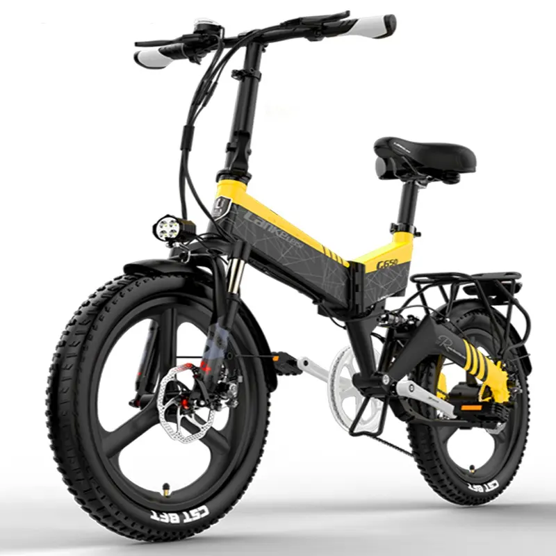 EU UK Drop shipping 500W 48V 12.8 14.5AH Aluminum Alloy Frame city Ebike 20Inch Folding mountain Electric bike off road ebike