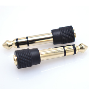 อะแดปเตอร์แปลงหัวแจ็ค 6.35 มม. <span class=keywords><strong>TRS</strong></span>/TS ตัวผู้ เป็น 3.5 มม. ตัวเมีย สำหรับเชื่อมต่อหูฟัง ไมโครโฟน และอุปกรณ์เสียงอื่นๆ แบบ AUX <span class=keywords><strong>6.3</strong></span> 3.5 มม. - Product Image 4