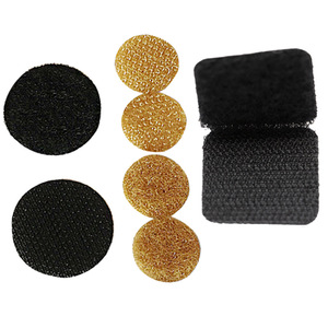 Patchs adhésifs Velcro Lihao, cercle 2x3cm, 5cm, mélange nylon polyester, double face, résistants, pour textiles de maison - Product Image 5