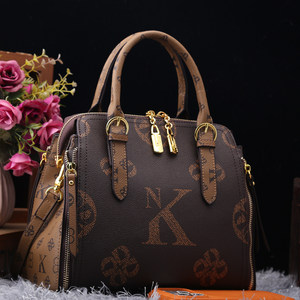 Loumixer 2026 Elegante Borsa da Donna Marrone con Tracolla Lunga, Chiusura con Cerniera Resistente e Fodera in Poliestere - Product Image 3