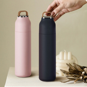 Termo de acero inoxidable de 500ml para acampada, frascos de vacío portátiles de doble pared, tazas deportivas de gran capacidad, venta al por mayor - Product Image 3