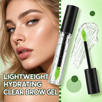 Gel transparent coiffant pour sourcils, maquillage naturel et volumineux, vente en gros, logo personnalisé, OEM, marque privée