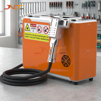 Machine de nettoyage à fibre pulsée 100W de type sac à dos, légère, facile à transporter, portable, haute productivité, pour le décapage de la rouille et de la peinture sur métal