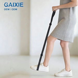 Gaixie Kit de récupération post-chirurgicale pour remplacement de la hanche et du genou, 6 pièces : Aide à la mise de chaussettes, Lève-jambe, Aide à la préhension, Coudille à chaussures à long manche - Product Image 6