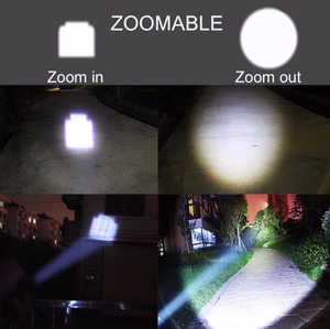 Mạnh Mẽ Nhôm 3 Wát Tốt Nhất <span class=keywords><strong>Mini</strong></span> <span class=keywords><strong>LED</strong></span> Zoom Đèn Pin Pocket Pussy Tactical <span class=keywords><strong>Torch</strong></span> Với Clip - Product Image 6