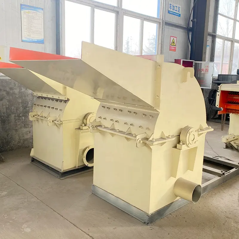 Wood crusher large capacity for pellet industrial wood pallet shredder crusher machine chipper wood pallet shredder machine