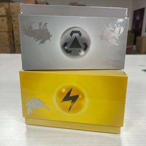 Оригинальная коллекционная карточка PTCG: Гиратина, Лугия — Подарочный набор «Яркость и Энергия», упрощенный китайский 3.0, травяной и грозовой, настольная игра, полноцветная печать - Product Image 1