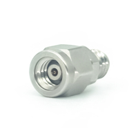 Adaptateur RF de précision coaxial 1.5 à ondes stationnaires, mâle-femelle, 1.0mm-JK, haute fréquence 110G, pour applications de laboratoire