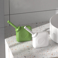 Bouteille de bidet manuelle portable 240ML bouteille de péri carrée pour voyage, soins post-partum pour personnes âgées/bébés et nettoyage de prière, convient à la trousse de maquillage