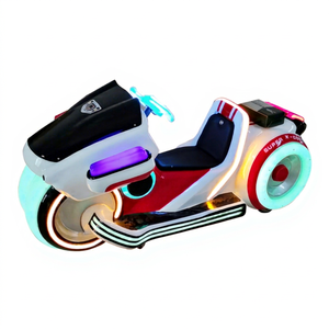 Factory Price <b>Entertainment</b> Outdoor Custom Children's Electric Bumper Car Future Motorcycle Fiberglass 6-8 Hours Battery Life - Product Image 1