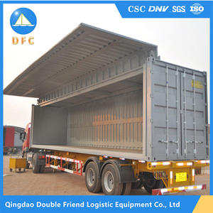 Conteneur d'expédition certifié ISO9001 DFC sec de 20 pieds à porte latérale ouverte avec une capacité de stockage de 29 m3, <span class=keywords><strong>prix</strong></span> fabricant, neuf - Product Image 2