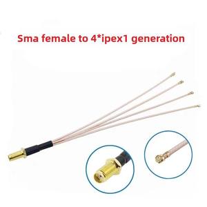 Cavo di Prolunga 001 <span class=keywords><strong>SMA</strong></span> 1-5, 1-4, 1-3, 1-2 per Antenna RF con Connettore <span class=keywords><strong>SMA</strong></span> Femmina - Product Image 1