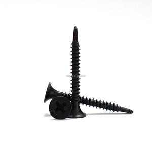 Tianjin vente en gros métrique phosphate noir Phillips vis à <span class=keywords><strong>cloison</strong></span> sèche auto-perceuses 1 1/4 perceuse boîtes à vis pour <span class=keywords><strong>cloison</strong></span> sèche emballage pour métal - Product Image 1