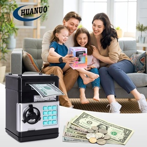 Tirelire pour enfants Mini ATM Cash Coin <span class=keywords><strong>Banks</strong></span> avec mot de passe Boîte d'économie d'argent - Product Image 3