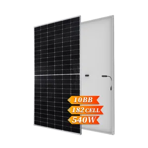 factory solar panel bifacial module solar cell 540w monocristaline sun panel