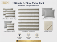 HONI Private Label Season Piece Couvre-lit Réversible Hypoallergénique Respirant Rafraîchissant Certifié OEKO-TEX Global Source