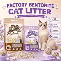 Sable sanitaire à agglomération rapide pour litière pour chats, faible poussière, contrôle des odeurs, pour distributeurs d'articles pour animaux de compagnie