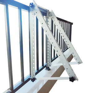 Installation rapide Structure de montage solaire en triangle réglable en aluminium Installation du <span class=keywords><strong>panneau</strong></span> solaire <span class=keywords><strong>sur</strong></span> un toit plat - Product Image 5