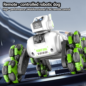 <span class=keywords><strong>Control</strong></span> remoto 360 grados deriva rotación truco música luz mecánica <span class=keywords><strong>Robot</strong></span> perro Spray <span class=keywords><strong>Control</strong></span> RC Animal juguete con 3 colores - Product Image 2