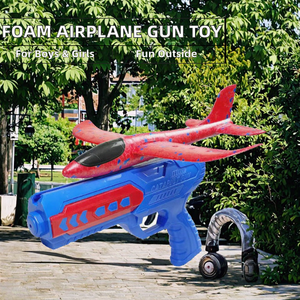 Pistola Lanzadora de Aviones de Juguete, Popular en Internet, Venta al por Mayor, de Plástico, Ligera, para Niños y Niñas - Product Image 2