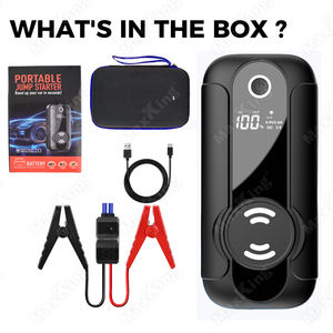 מארז מקפצת מכונית ניידת בקפיצה עם 4 יציאות טעינה מטען האצת בנק כוח - Product Image 2