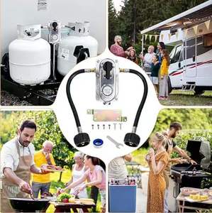 El regulador de propano RV es adecuado para tanques de combustible duales y cuenta con un regulador LP de Reemplazo automático de 2 etapas - Product Image 4