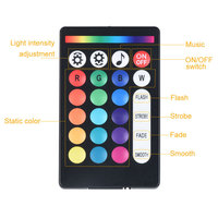 32W Dual Port RGB Meteor Star Light Auto Interior LED Techo Kit de techo con aplicación de música Control Tema de cielo estrellado