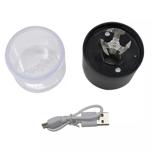 Juji 2022 Multi Kleur Portable Usb Opladen Automatische Kruiden Droge Bloemen Thee Crusher Elektrische Kruidengrinder - Product Image 6