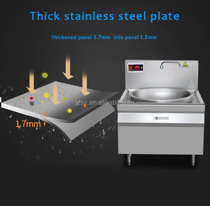 <span class=keywords><strong>Grand</strong></span> cuiseur électromagnétique de réchauffeur d'induction de <span class=keywords><strong>restaurant</strong></span> commercial pour des stations de brûleur d'induction de wok - Product Image 4