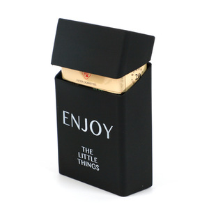 Caja de Almacenamiento de Cigarrillos Rectangular Portátil de Silicona, Superficie Pulida, Grabado Láser, Logotipo Personalizable, Diseño Clásico, Cierre con Bloqueo - Product Image 6