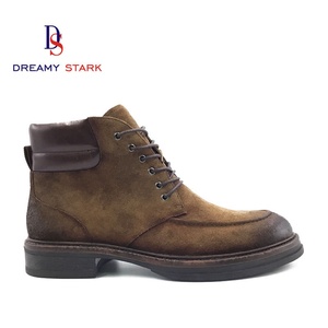 Nouvelles Bottes en Cuir Premium pour Hommes 2025 – Collection Hiver/Automne – Personnalisables avec Logo – Couleurs Tan et Rose Pâle – Idéales pour la Randonnée, les Occasions Formelles et Décontractées - Product Image 3