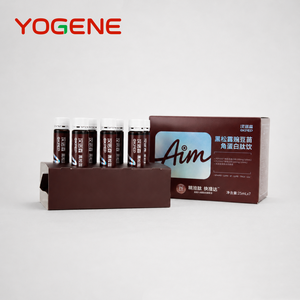 Boisson personnalisée au peptide de kératine de truffe noire et de pousses de pois pour la croissance capillaire, supplément liquide oral de collagène, marque privée - Product Image 1