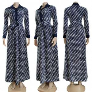 Nuovi arrivi 2024 abiti da <span class=keywords><strong>donna</strong></span> alla moda abiti estivi taglie forti per <span class=keywords><strong>abbigliamento</strong></span> di marca di lusso - Product Image 2