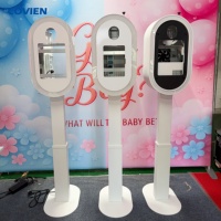 Mesin Photo Booth Pernikahan Profesional iPad DSLR dengan Stand Ketinggian yang Dapat Disesuaikan