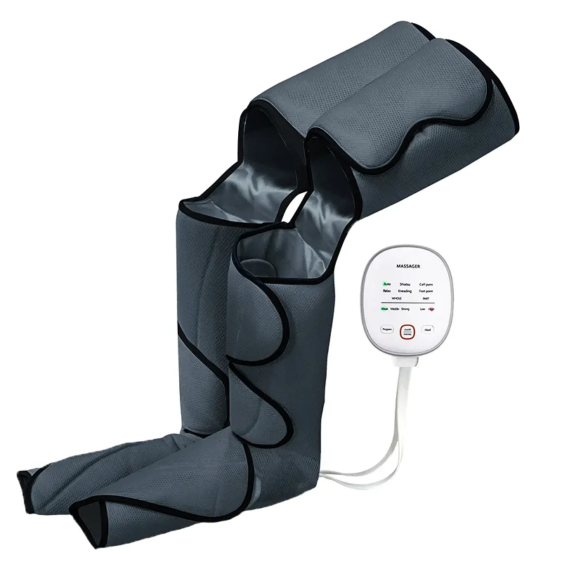 Masajeador eléctrico relajante para brazos y músculos, calentador portátil para la circulación de la pantorrilla, compresión de aire