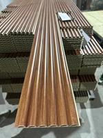 Columna de tubo cuadrado hueco para decoración interior, divisor de madera, madera, grano, tubo de madera para techo, WPC