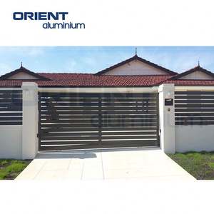 Puertas de Privacidad de Aluminio para Propiedades, Puertas Automáticas Eléctricas para Entrada de Vehículos, Puertas Batientes Dobles de Aluminio, Precio de Puertas Correderas - Product Image 6